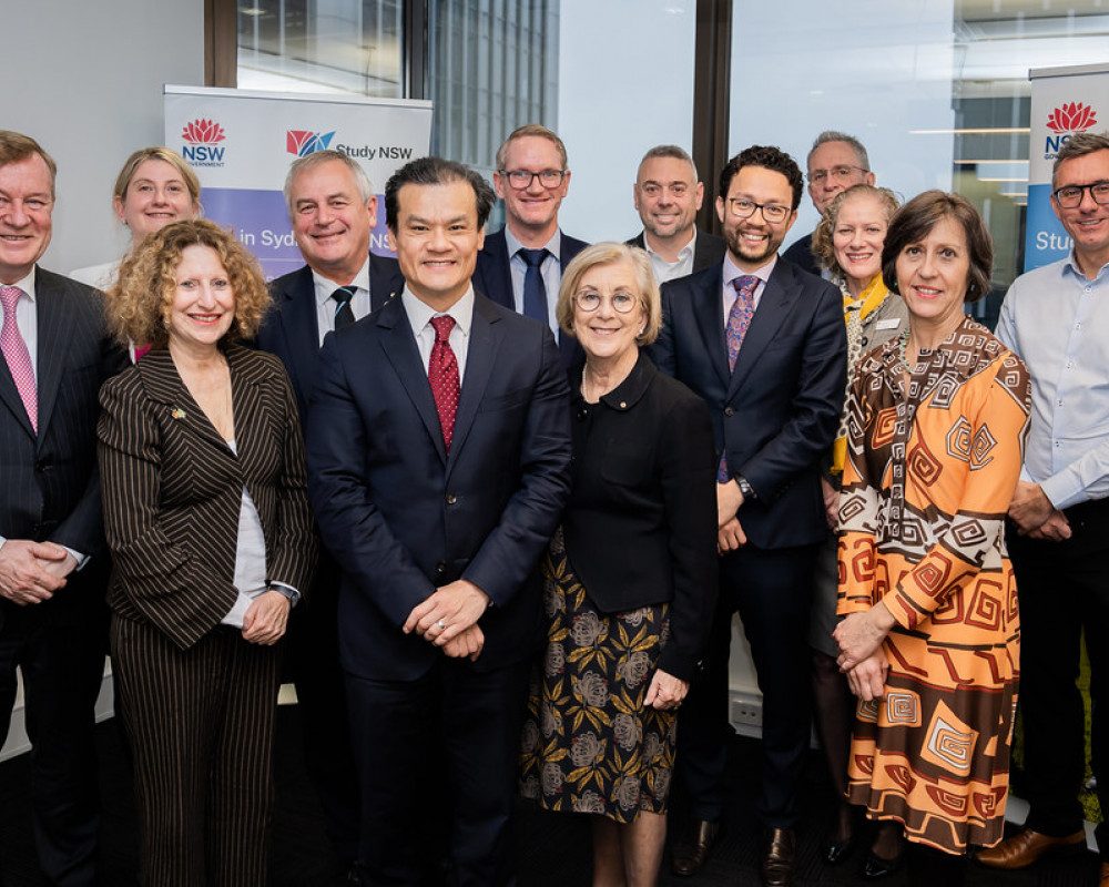 group picture NSW international education advisory board