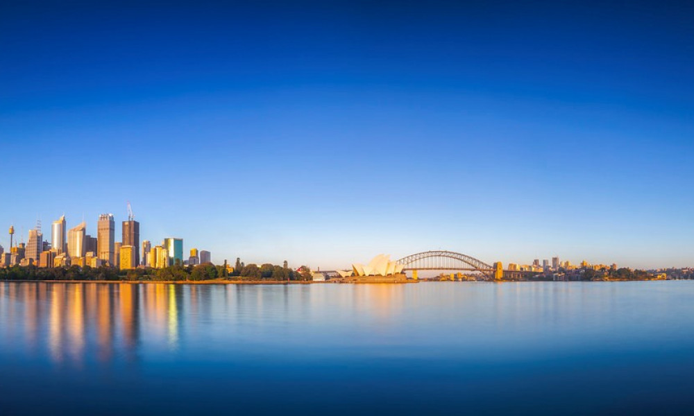 scenic landscape sydney sunset